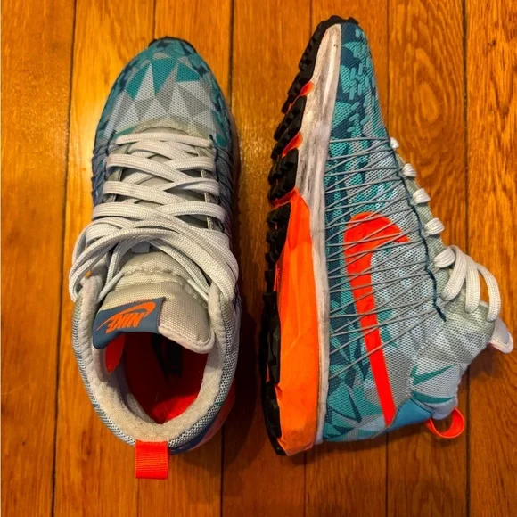 Nike Lunarfresh Sneakerboot Antarctica Hyper Crimson Silver Wing - Picture 5 of 5